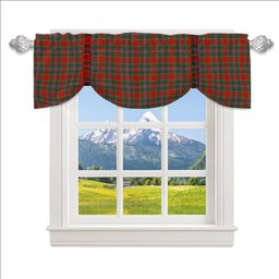 ScotsTee Shop Scottish Drummond of Perth Ancient Tartan Tie Up Valance Curtain