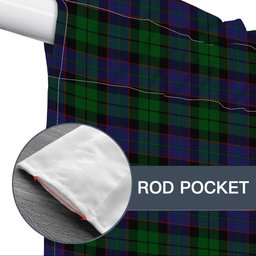 ScotsTee Shop Scottish Ferguson of Balquhidder Tartan Tie Up Valance Curtain