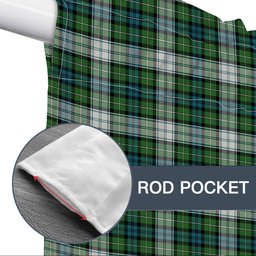ScotsTee Shop Scottish Forbes Dress Ancient Tartan Tie Up Valance Curtain