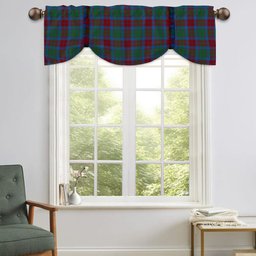 ScotsTee Shop Scottish Fraser of Altyre Ancient Tartan Tie Up Valance Curtain