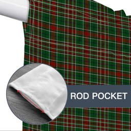 ScotsTee Shop Scottish Gayre Bodyguard 2 Tartan Tie Up Valance Curtain