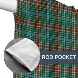 ScotsTee Shop Scottish Gayre Ancient Tartan Tie Up Valance Curtain