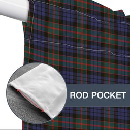 ScotsTee Shop Scottish Fletcher of Dunans SC Tartan Tie Up Valance Curtain