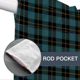 ScotsTee Shop Scottish Ewbank Ancient Clan Tartan Tie Up Valance Curtain
