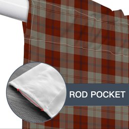 ScotsTee Shop Scottish Davidson Dress Dancers Tartan Tie Up Valance Curtain