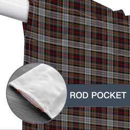 ScotsTee Shop Scottish Douglas Ancient Dress Tartan Tie Up Valance Curtain