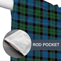 ScotsTee Shop Scottish Ferguson of Balquhidder Ancient Tartan Tie Up Valance Curtain