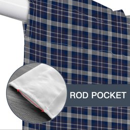 ScotsTee Shop Scottish Earl of St. Andrews Dress Tartan Tie Up Valance Curtain