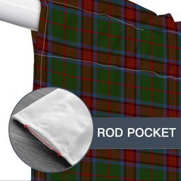 ScotsTee Shop Scottish Grant of Monymusk Tartan Tie Up Valance Curtain