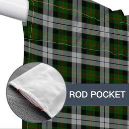 ScotsTee Shop Scottish Gunn Mrs Jane of Kirkhill House Wick Tartan Tie Up Valance Curtain