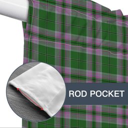 ScotsTee Shop Scottish Gray Hunting Ancient Tartan Tie Up Valance Curtain