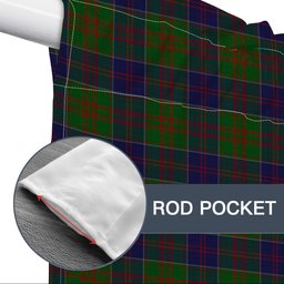 ScotsTee Shop Scottish Stewart of Appin Hunting Tartan Tie Up Valance Curtain