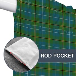ScotsTee Shop Scottish Turnbull Hunting Ancient Clan Tartan Tie Up Valance Curtain