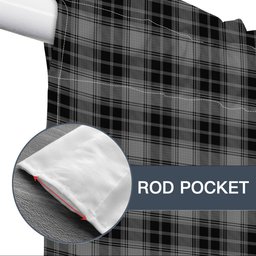 ScotsTee Shop Scottish O'Sullivan-Beare Tartan Tie Up Valance Curtain