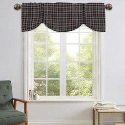 ScotsTee Shop Scottish Little Arisaid Tartan Tie Up Valance Curtain