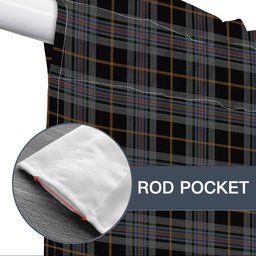ScotsTee Shop Scottish Turnbull, Dress Bruce Tartan Tie Up Valance Curtain