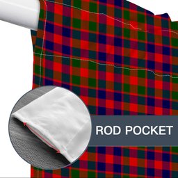 ScotsTee Shop Scottish Gow of Skeoch Tartan Tie Up Valance Curtain