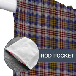 ScotsTee Shop Scottish Lysaght Dress Tartan Tie Up Valance Curtain