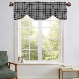 ScotsTee Shop Scottish Wallace Dress Tartan Tie Up Valance Curtain