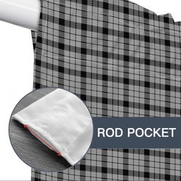 ScotsTee Shop Scottish Wallace Dress Tartan Tie Up Valance Curtain