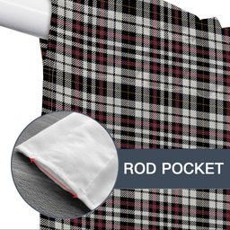 ScotsTee Shop Scottish Little Arisaid Ancient Tartan Tie Up Valance Curtain
