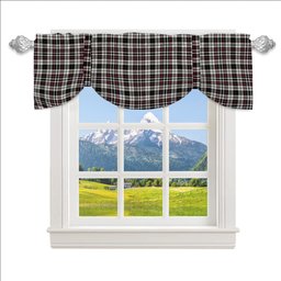 ScotsTee Shop Scottish Little Arisaid Ancient Tartan Tie Up Valance Curtain