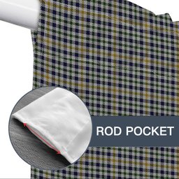 ScotsTee Shop Scottish Yamato International Tartan Tie Up Valance Curtain