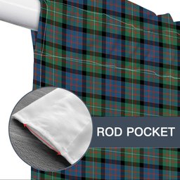 ScotsTee Shop Scottish MacDonell Of Glengarry Ancient Tartan Tie Up Valance Curtain