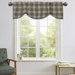 ScotsTee Shop Scottish MacBean Dress Ancient Tartan Tie Up Valance Curtain