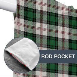 ScotsTee Shop Scottish Ross Arisaid Ancient Tartan Tie Up Valance Curtain