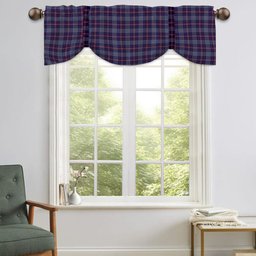 ScotsTee Shop Scottish Parker Dress USA Tartan Tie Up Valance Curtain