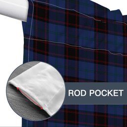 ScotsTee Shop Scottish Hume Vestiarium Scoticum Tartan Tie Up Valance Curtain