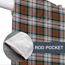 ScotsTee Shop Scottish MacDuff Dress Ancient SC Tartan Tie Up Valance Curtain