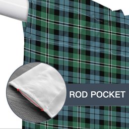 ScotsTee Shop Scottish Melville SC Tartan Tie Up Valance Curtain
