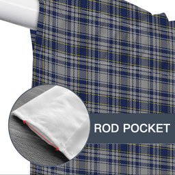 ScotsTee Shop Scottish Yorkshire, The Spirit of Tartan Tie Up Valance Curtain
