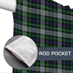 ScotsTee Shop Scottish MacKenzie Dress Tartan Tie Up Valance Curtain