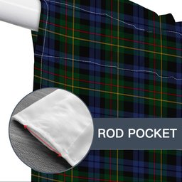 ScotsTee Shop Scottish Gow Hunting 2 Tartan Tie Up Valance Curtain