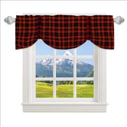ScotsTee Shop Scottish Murray of Ochtertyre Ancient Tartan Tie Up Valance Curtain