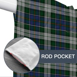 ScotsTee Shop Scottish McInnes Dress Tartan Tie Up Valance Curtain