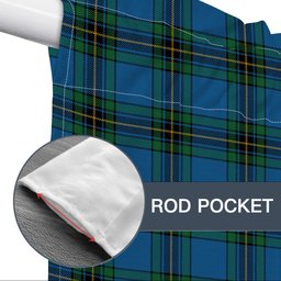 ScotsTee Shop Scottish Murray of Elibank Ancient Tartan Tie Up Valance Curtain