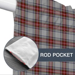 ScotsTee Shop Scottish Seller Reproduction Dress Tartan Tie Up Valance Curtain