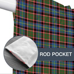 ScotsTee Shop Scottish Norvill Tartan Tie Up Valance Curtain