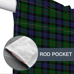 ScotsTee Shop Scottish Ogilvie of Inverarity VS 2 Tartan Tie Up Valance Curtain
