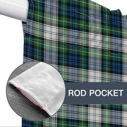 ScotsTee Shop Scottish Gordon Dress Ancient Tartan Tie Up Valance Curtain