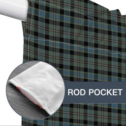 ScotsTee Shop Scottish Ogilvie of Inverarity – VS 1 Tartan Tie Up Valance Curtain