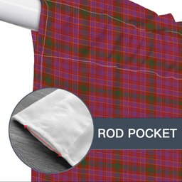 ScotsTee Shop Scottish Lumsden of Clova Ancient Tartan Tie Up Valance Curtain