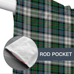 ScotsTee Shop Scottish MacCallum Dress Ancient Tartan Tie Up Valance Curtain