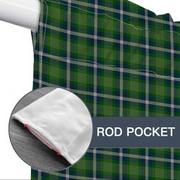 ScotsTee Shop Scottish Young Life International Scotland Tartan Tie Up Valance Curtain