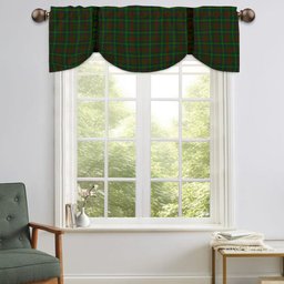 ScotsTee Shop Scottish MacKintosh Hunting Tartan Tie Up Valance Curtain