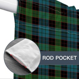 ScotsTee Shop Scottish Stewart Old Ancient Clan Tartan Tie Up Valance Curtain
